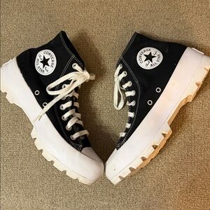 Converse Black and White Chuck Taylor Sneakers